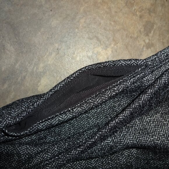 Athleta Metro High Waisted Leggings Herringbone Stretch Pants Womens Medium Gray - Picture 11 of 15